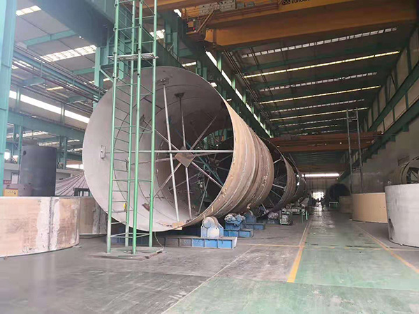 T6 × H3200 × Ø500 × Ø1500mm (فولاذ مطاوع)