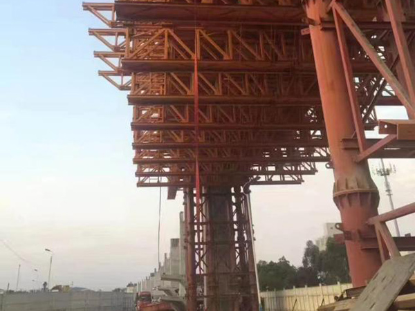 صب الجسور